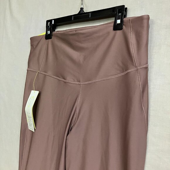 All In Motion Women's Large Light Brown Everyday Soft High-Rise Ribbed Leggings - Picture 9 of 15